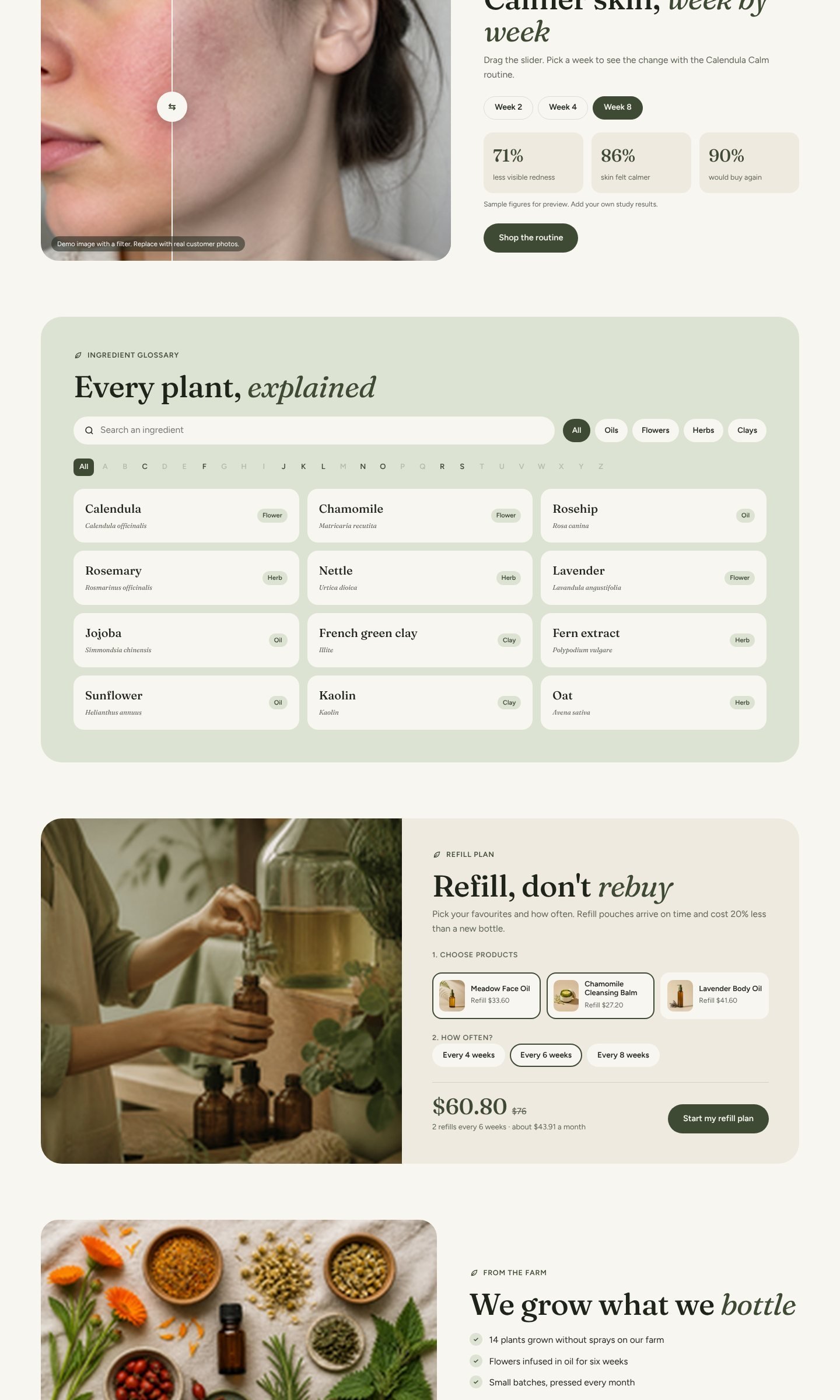 Fernwild home page live preview part 2