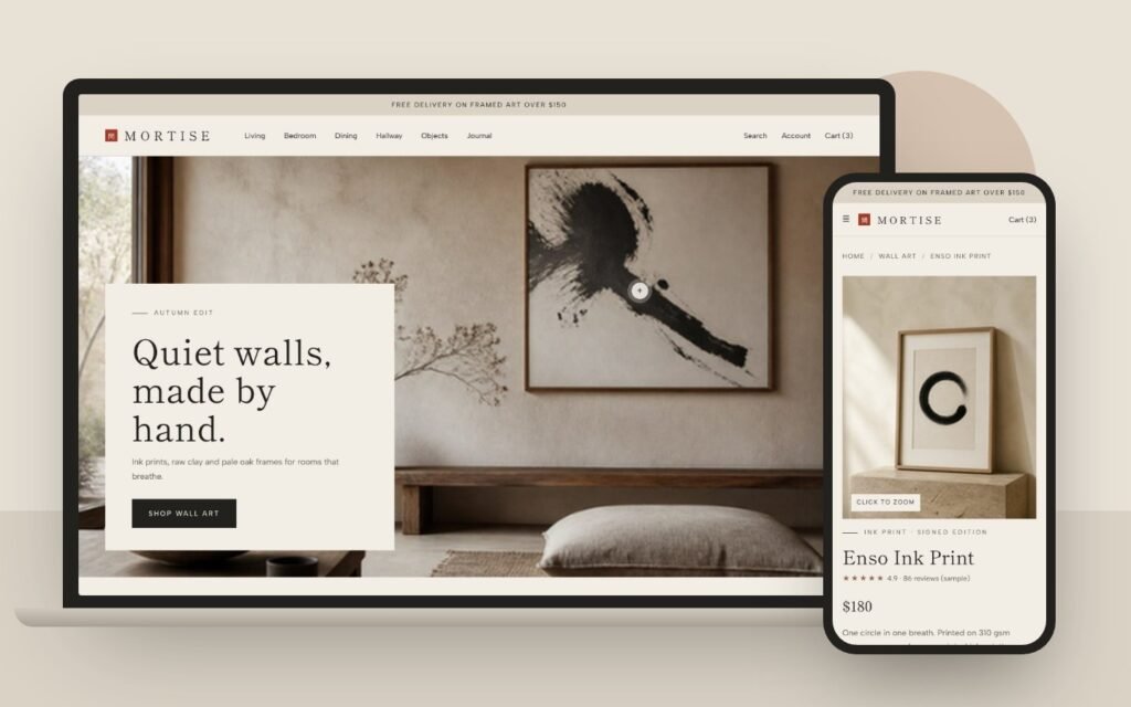 Mortise – Shopify Home Decor Theme for Dawn