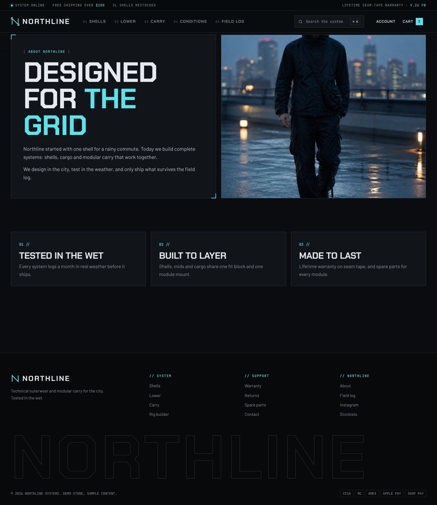 Northline about page