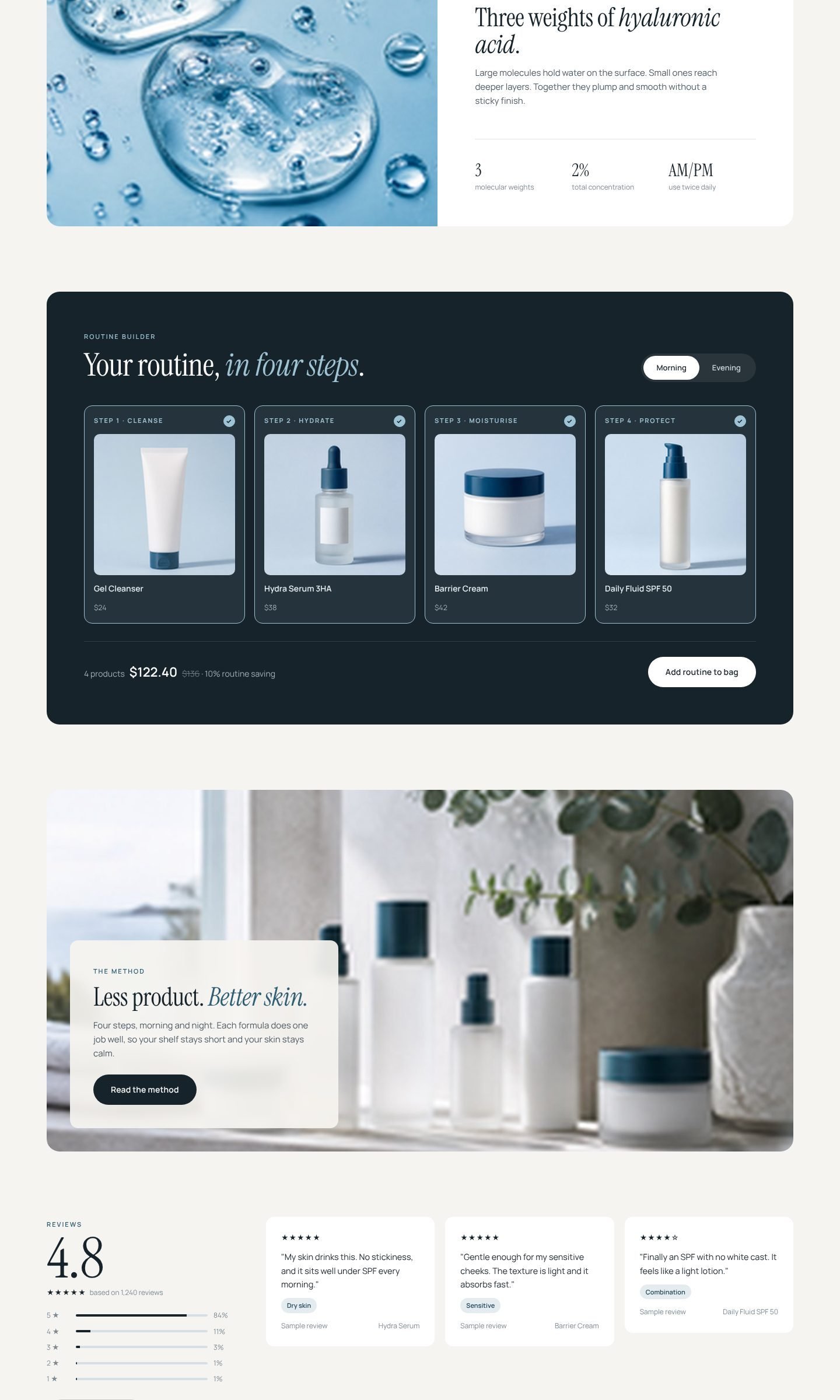 Oriel home page live preview part 2