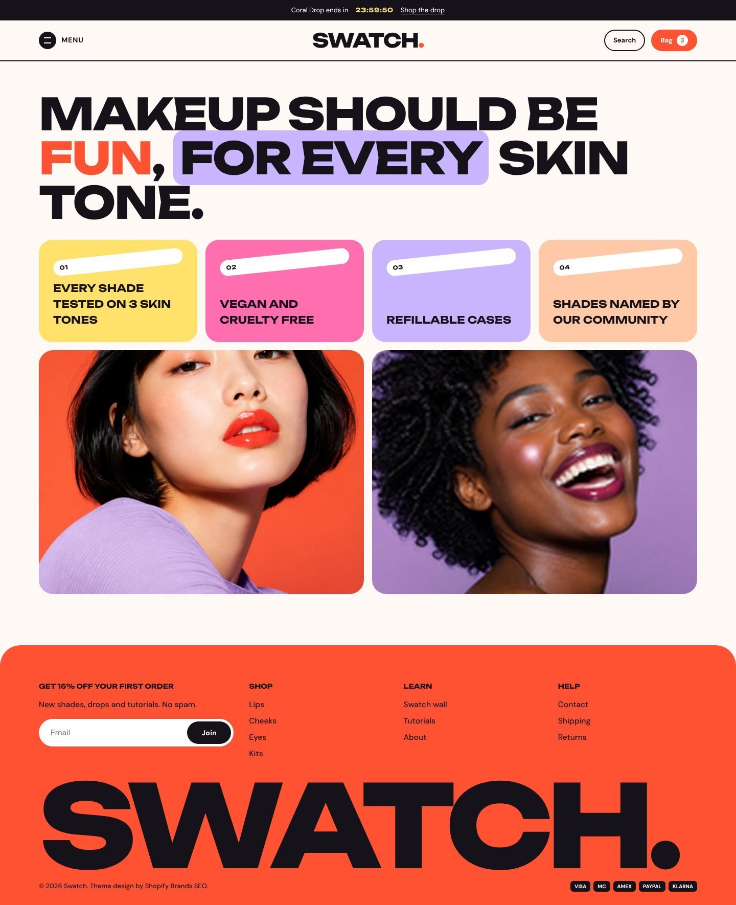 Swatch about page