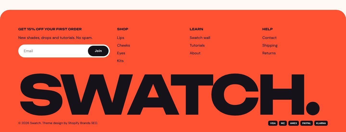 Swatch product page part 2